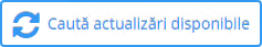 Butonul de căutare a actualizărilor disponibile